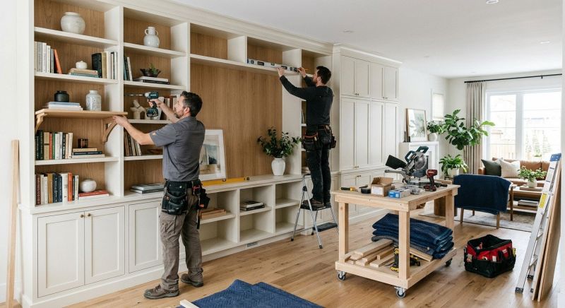 Bookshelves Installation in Annapolis, MD