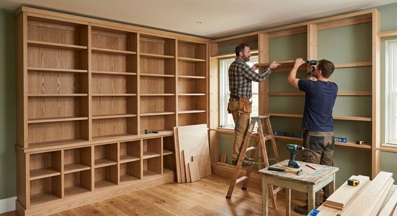 Built In Shelving Service in Alexandria, VA
